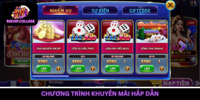 Chương trình khuyến mãi siêu hấp dẫn, phần thưởng cực lớn