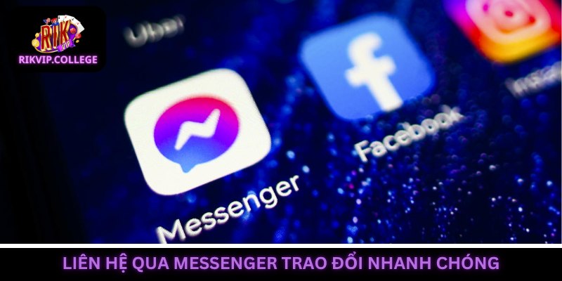 Hội viên trao đổi qua Messenger xử lý hiệu quả mọi tình huống