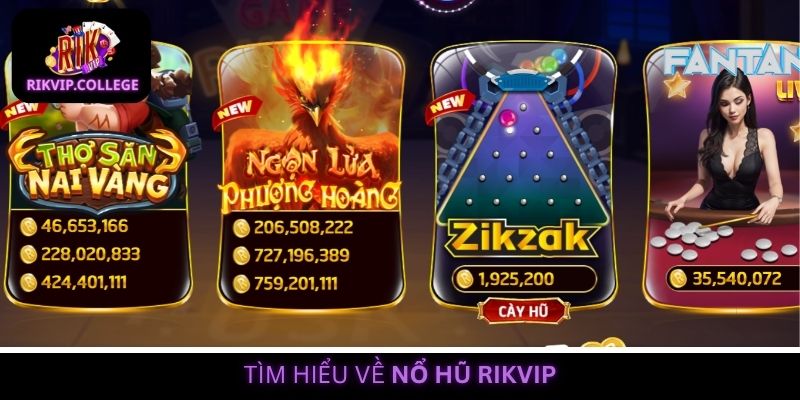 Nổ hũ tại Rikvip sở hữu nhiều tựa game hot nhất thị trường