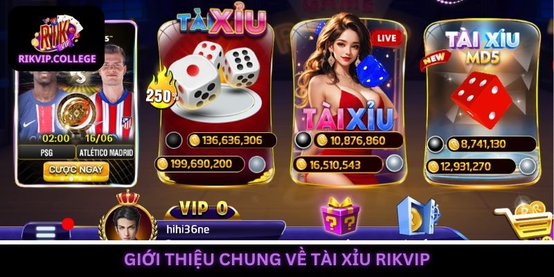 Tài xỉu Rikvip trở thành sản phẩm được yêu thích hàng đầu