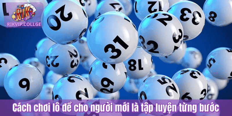 Cách chơi lô đề cho người mới là tập luyện từng bước